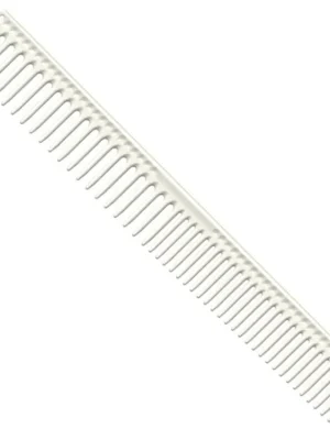 Kadeřnický hřeben JRL Long round tooth cutting comb J306 - bílý Časově Omezené