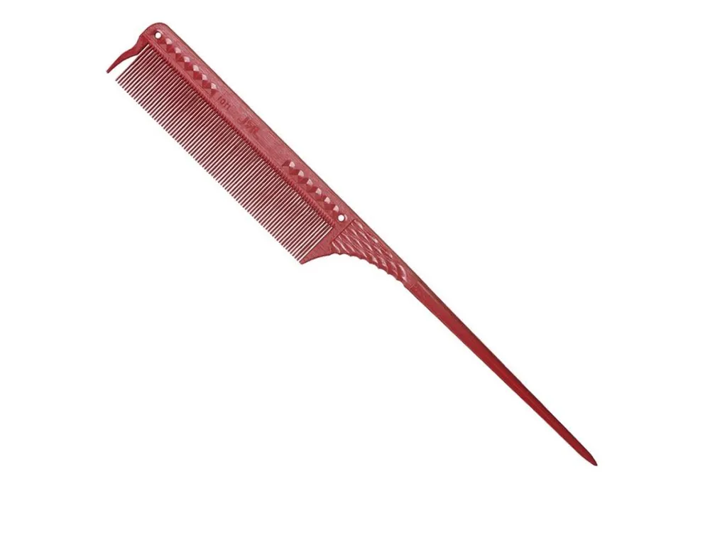 Profesionální tupírovací hřeben JRL Fine teeth tail comb J101 - červený Nejlepší Cena