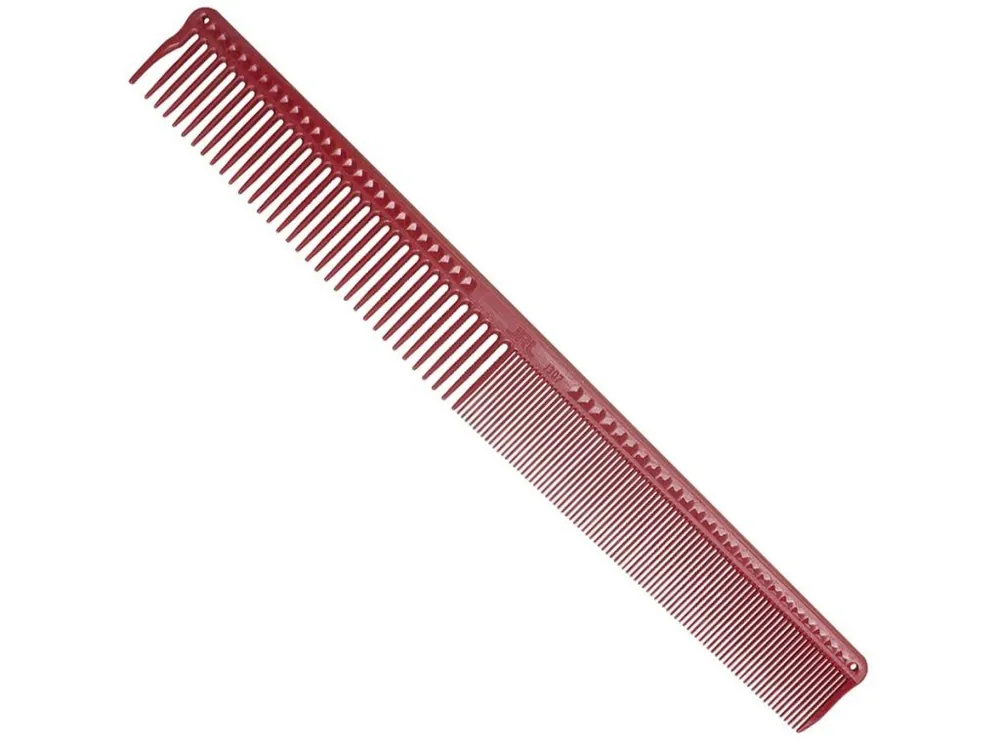 Akce Barber hřeben JRL Cutting comb J307 - červený