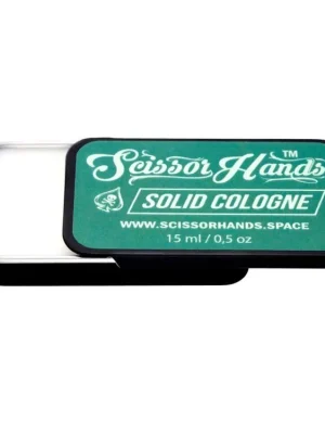 Tuhá kolínská SCISSOR HANDS Solid cologne Green 15 ml Akce
