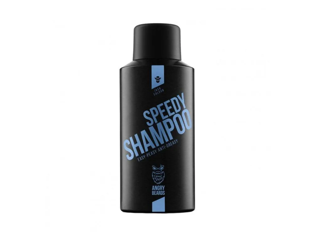 Pánský suchý šampon na vlasy ANGRY BEARDS Speedy shampoo Jack Saloon 150 ml Originální