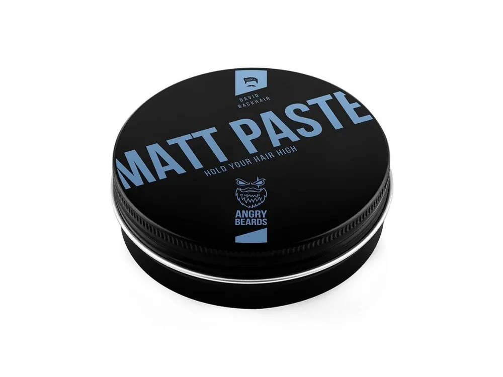 Cenově Výhodný Matná pasta na vlasy ANGRY BEARDS Matt paste David Backhair 100 g