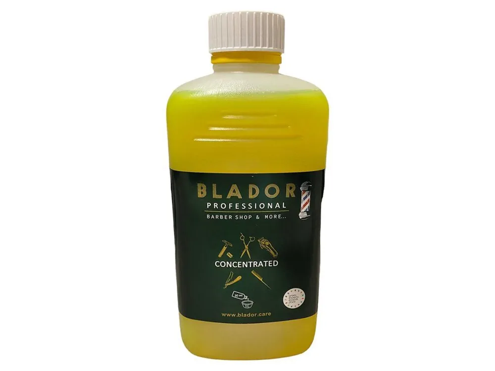 Pouze Dnes Koncentrát pro dezinfekci nástrojů a příslušenství BLADOR Barber professional 1000 ml