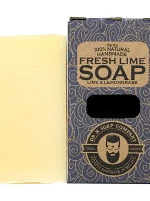 Sezónní Sleva Tuhé mýdlo s citronovou trávou a limetou DR K SOAP COMPANY Fresh lime soap XL 225 g