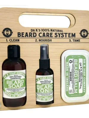 Omezená Nabídka Sada pro péči o vousy DR K SOAP COMPANY Beard care system Woodland