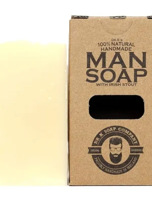 Poslední Šance Tuhé mýdlo s pačuli, cedrovým dřevem a pomerančem DR K SOAP COMPANY Man soap Irish Stout XL 225 g