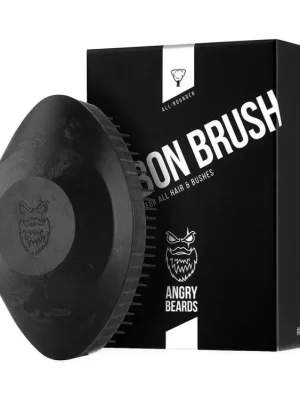 Dokud Zásoby Vydrží Karbonový kartáč ANGRY BEARDS Carbon brush All-rounder