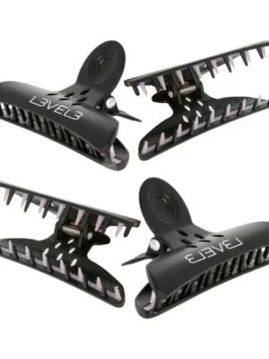 Profesionální skřipce do vlasů L3VEL3 Hair claw clips - 4 ks Nejprodávanější