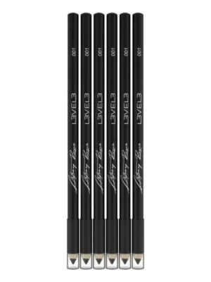 Černá tužka na kreslení do vlasů L3VEL3 Liner pencils Black - 6 ks Bezpečná Platba