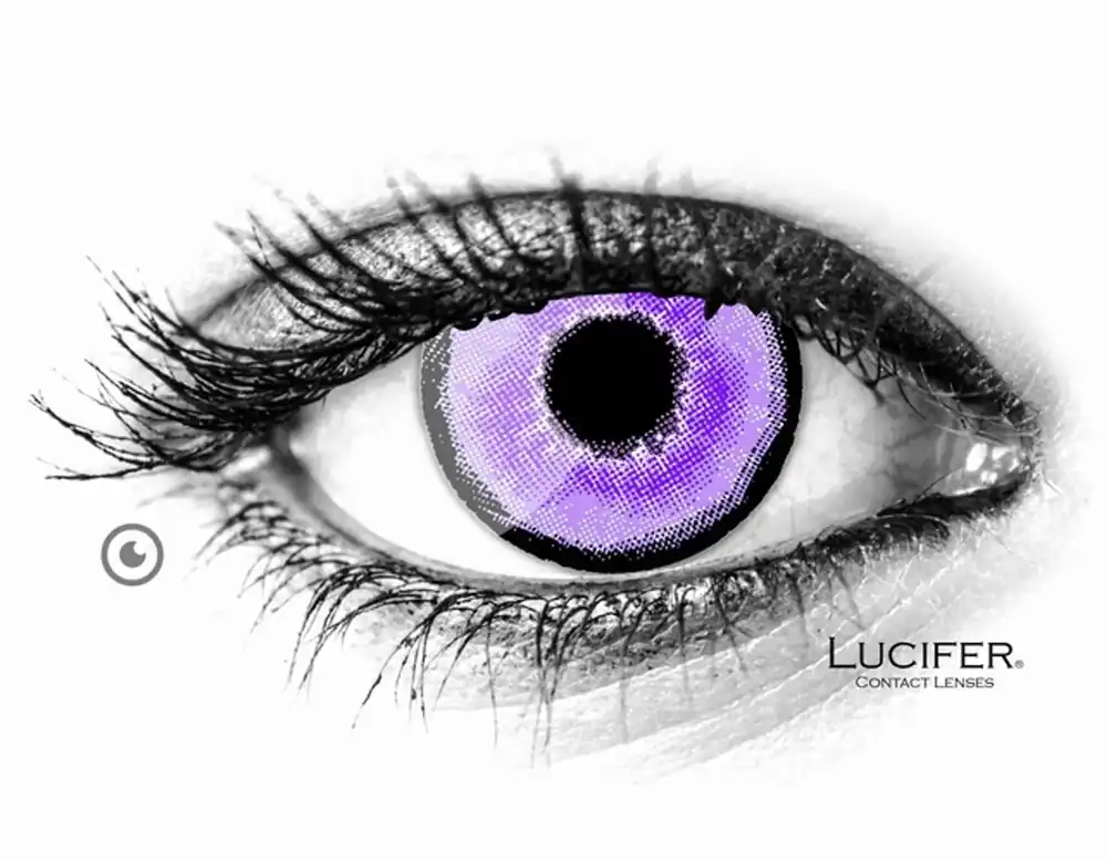 Top Prodej Crazy čočky - nedioptrické - AQUAMAN VIOLET (2 čočky)