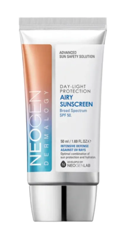 Nejprodávanější NEOGEN Opalovací krém Dermalogy Day Light Protection Airy Sunscreen SPF50 PA+++ (50ml)