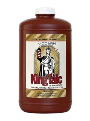 Pudr na podrážděnou pokožku po holení a stříhání BARBICIDE King Talc Vintage 200 g Akční Nabídka