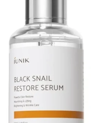 Omezená Nabídka iUNIK Zpevňující sérum proti stárnutí pleti Black Snail Restore Serum (50 ml)