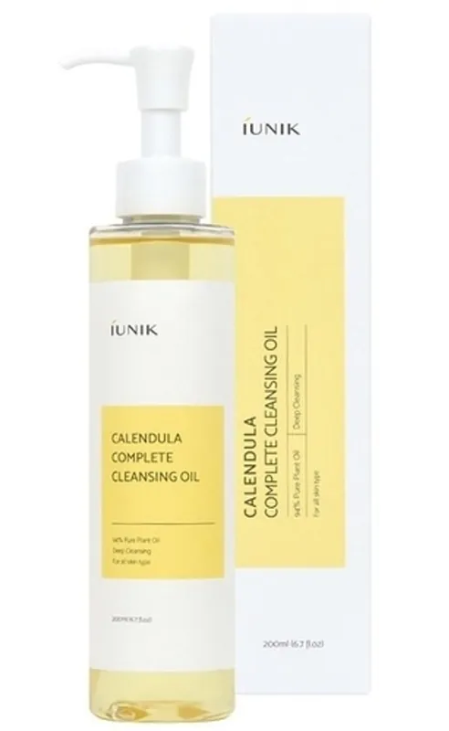 Ihned K Objednání iUNIK Odličovací a čistící olej Calendula complete Clensing Oil (200 ml)