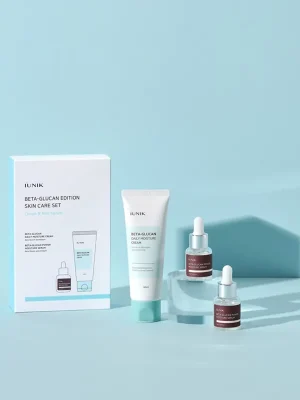 iUNIK Beta-Glucan Edition Skincare Set (Cream & Mini Serum) Akční Nabídka