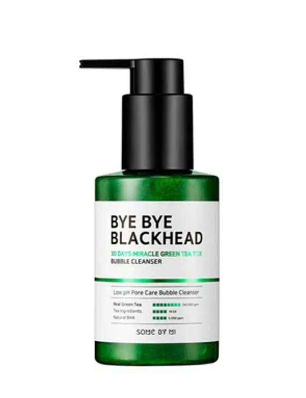 Oblíbený SOME BY MI Čistící pěna Bye Bye Blackhead 30 Days Miracle Green Tea Tox Bubble Cleanser (120 g)