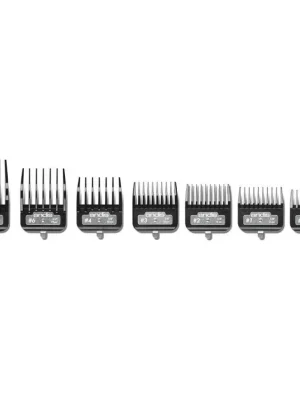Sezónní Sleva Prémiové přídavné hřebeny ANDIS Master 33645 - Set 7 ks (1,5 mm - 25 mm)