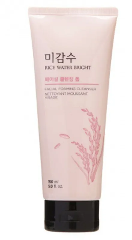 Pouze Dnes THE FACE SHOP Odličovací a čistící pěna Rice Water Bright Foaming Cleanser (150 ml)