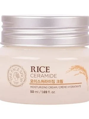 THE FACE SHOP Vysoce hydratační pleťový krém Rice Ceramide Moisturizing Cream (50 ml) Levný