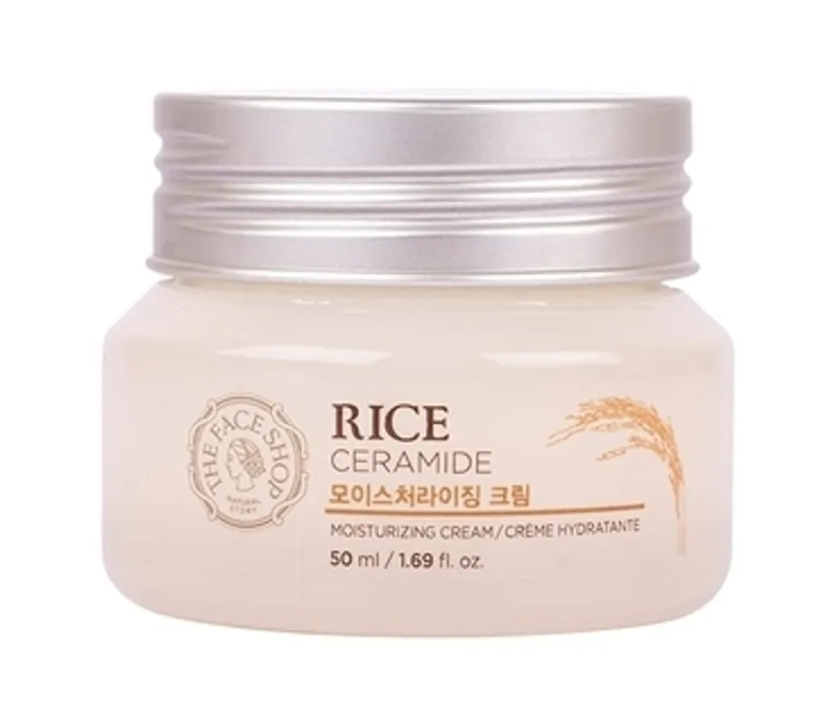 THE FACE SHOP Vysoce hydratační pleťový krém Rice Ceramide Moisturizing Cream (50 ml) Levný