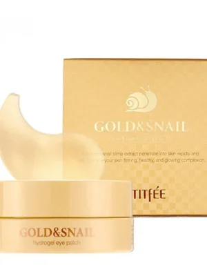 Objednat Nyní PETITFÉE Hydrogelové masky pod oči Gold and Snail Hydrogel Eye Patch (60 ks)