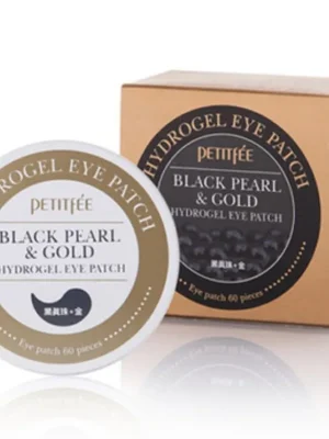 PETITFÉE Hydrogelové masky pod oči Black Pearl and Gold Hydrogel Eye Patch (60 ks) Tovární Cena