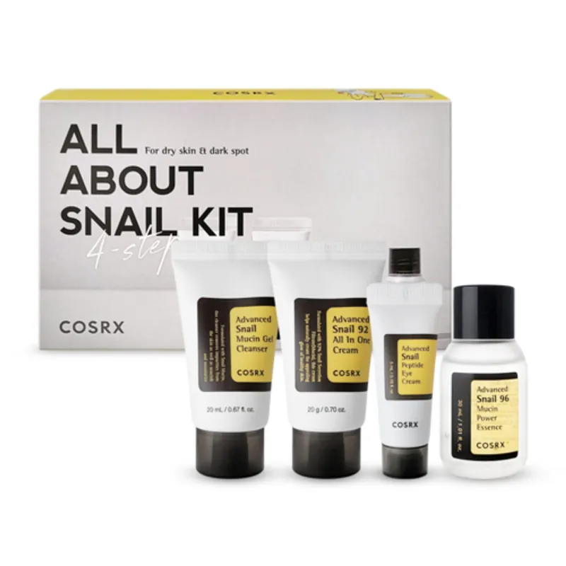 Hit Sezóny COSRX Set Advanced Snail Kit - All About Snail Kit 4-step