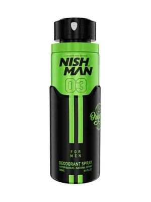 Top Prodej Deodorant ve spreji pro muže NISH MAN 03 Deodorant spray 200 ml