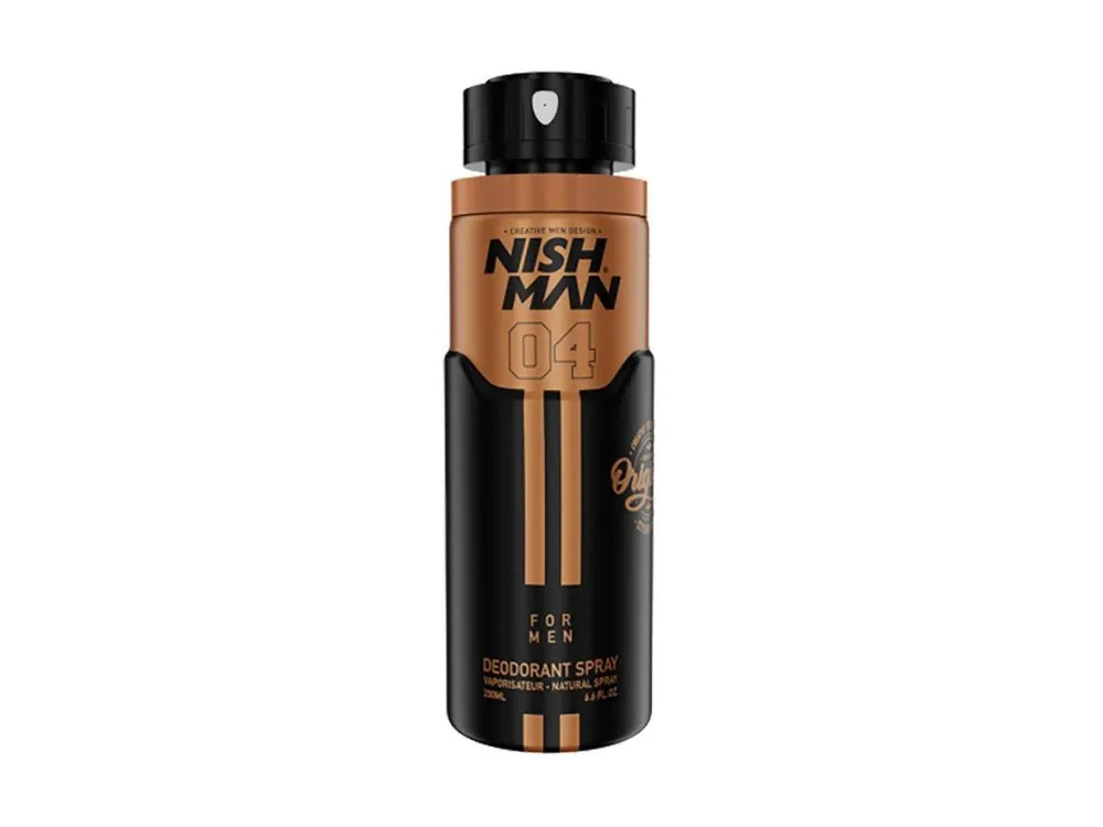 Deodorant ve spreji pro muže NISH MAN 04 Deodorant spray 200 ml Must-Have