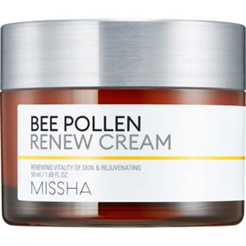 Dokud Zásoby Vydrží MISSHA Pleťový krém Bee Pollen Renew Cream (50 ml)