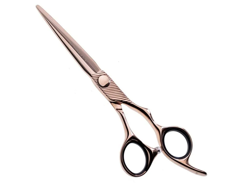 Sleva Kadeřnické nůžky MR. MUSTACHE Craft Rose Gold - 5,5"