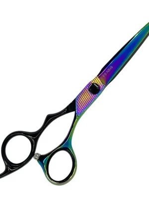 Cenový Hit Kadeřnické nůžky pro leváky MR. MUSTACHE Craft Gasolina Left - 5,5"