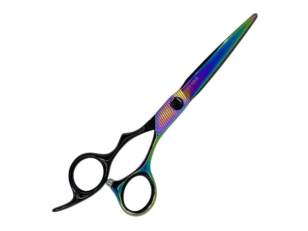 Cenový Hit Kadeřnické nůžky pro leváky MR. MUSTACHE Craft Gasolina Left - 5,5"