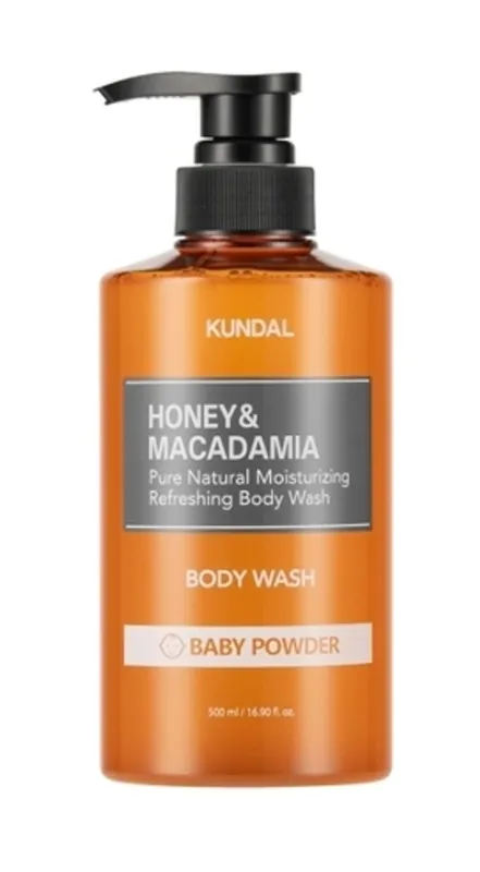 KUNDAL Přírodní sprchový gel Honey & Macadamia Body Wash (500 ml) Jen Po Omezenou Doba