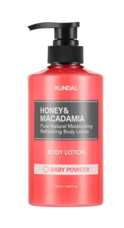 KUNDAL Přírodní tělové mléko Honey & Macadamia Body Lotion (500 ml) Autentický