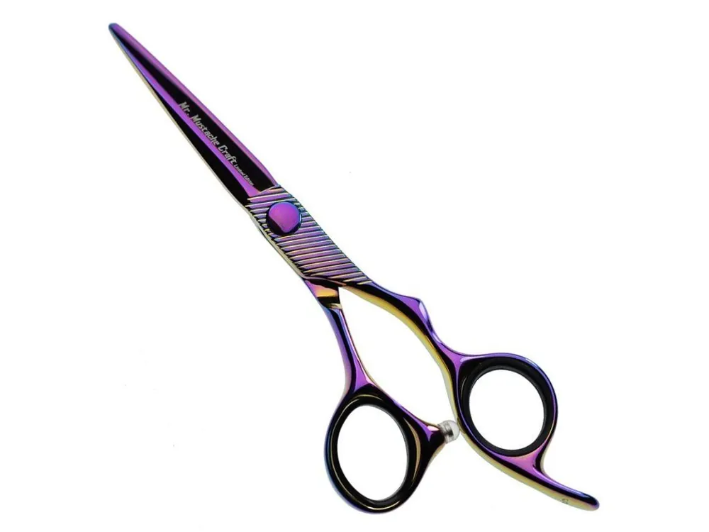 Kadeřnické nůžky MR. MUSTACHE Craft Pink Gold - 5,5" Víkendová Akce