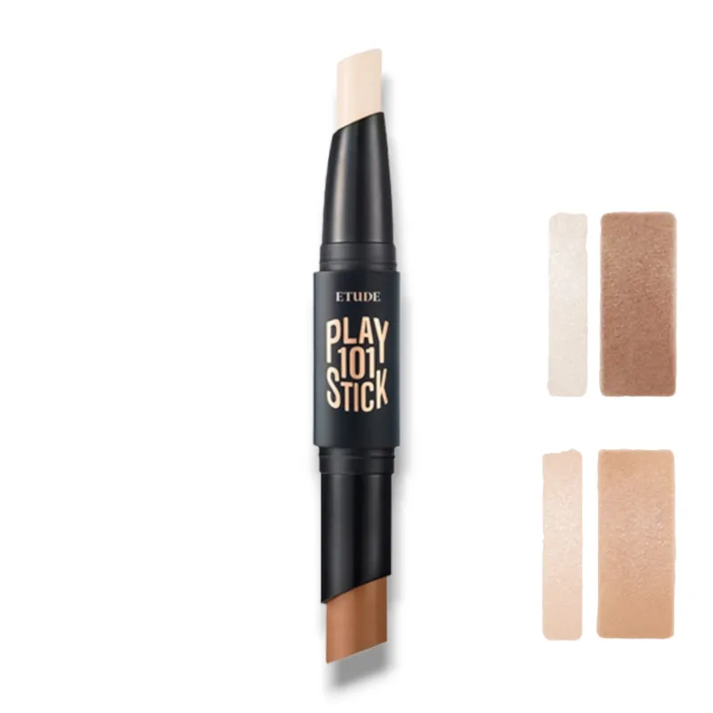 Nejprodávanější ETUDE Kontura a highlighter 2v1 Play 101 Stick Contour Duo (2 g + 3.8 g)
