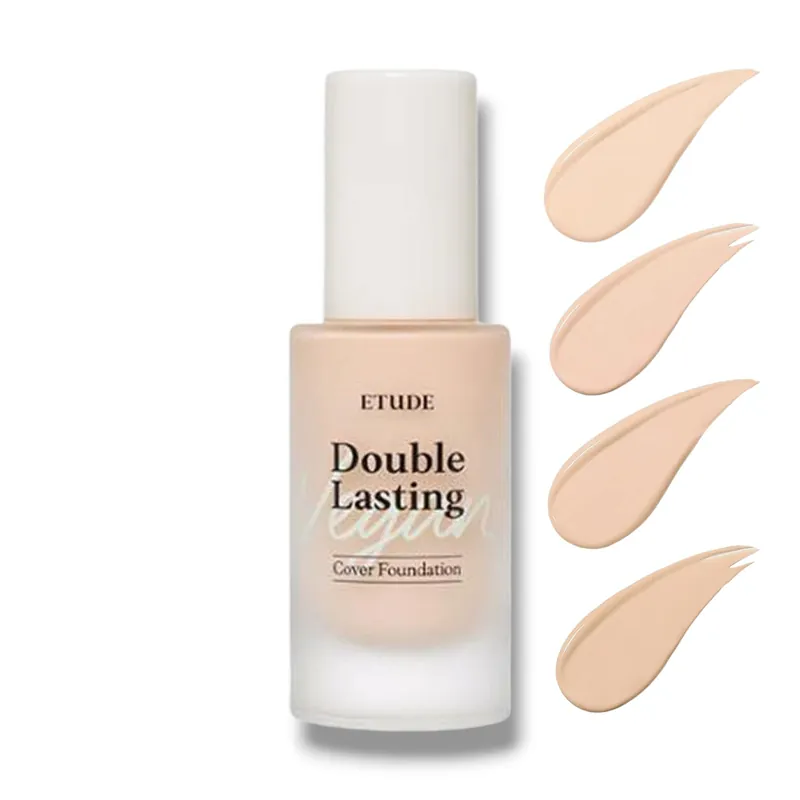 Tovární Cena ETUDE Tekutý make-up Double Lasting Vegan Cover Foundation