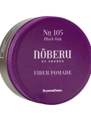 Výprodej Vláknitá pomáda na vlasy pro muže NOBERU Fiber pomade Black oak 80 ml