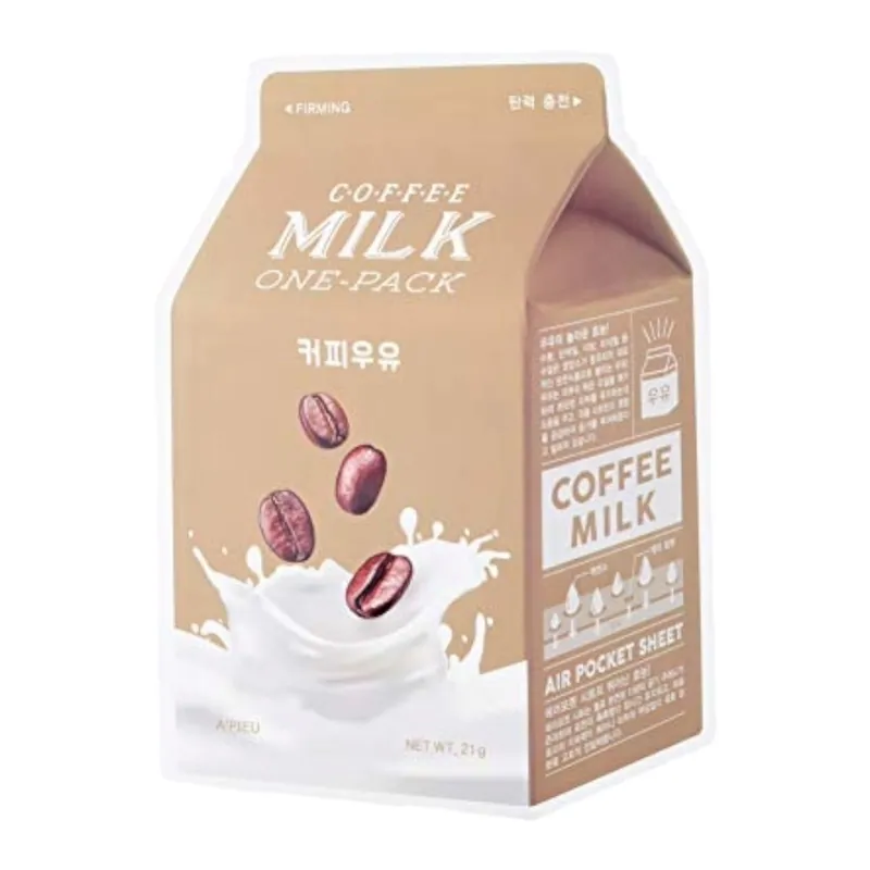 Finální Výprodej A'PIEU Plátýnková maska Coffee Milk One-Pack