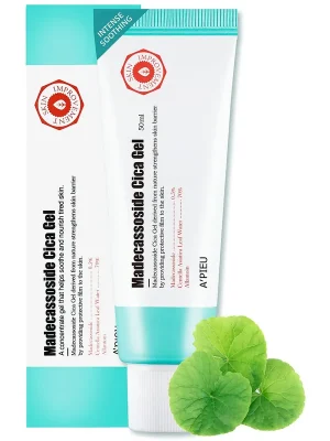 A'PIEU Pleťový gel Madecassoside Cica gel 2X (50 ml) Novinka