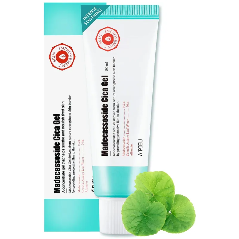 A'PIEU Pleťový gel Madecassoside Cica gel 2X (50 ml) Novinka