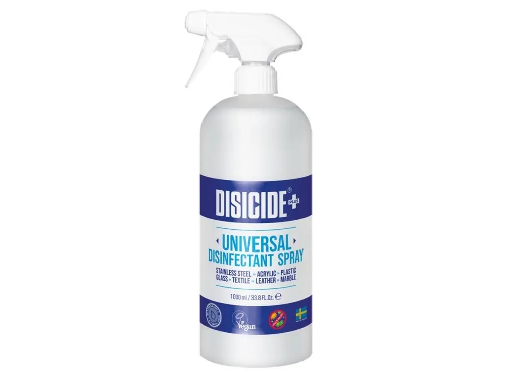 Univerzální dezinfekční čistič ve spreji DISICIDE Plus+ Universal disinfectant spray 1000 ml Značkový