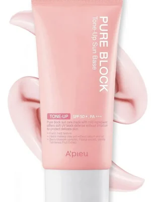 A'PIEU Podkladový opalovací krém Pure Block Tone-Up Sun Base SPF50+ PA+++ (50 ml) Sleva