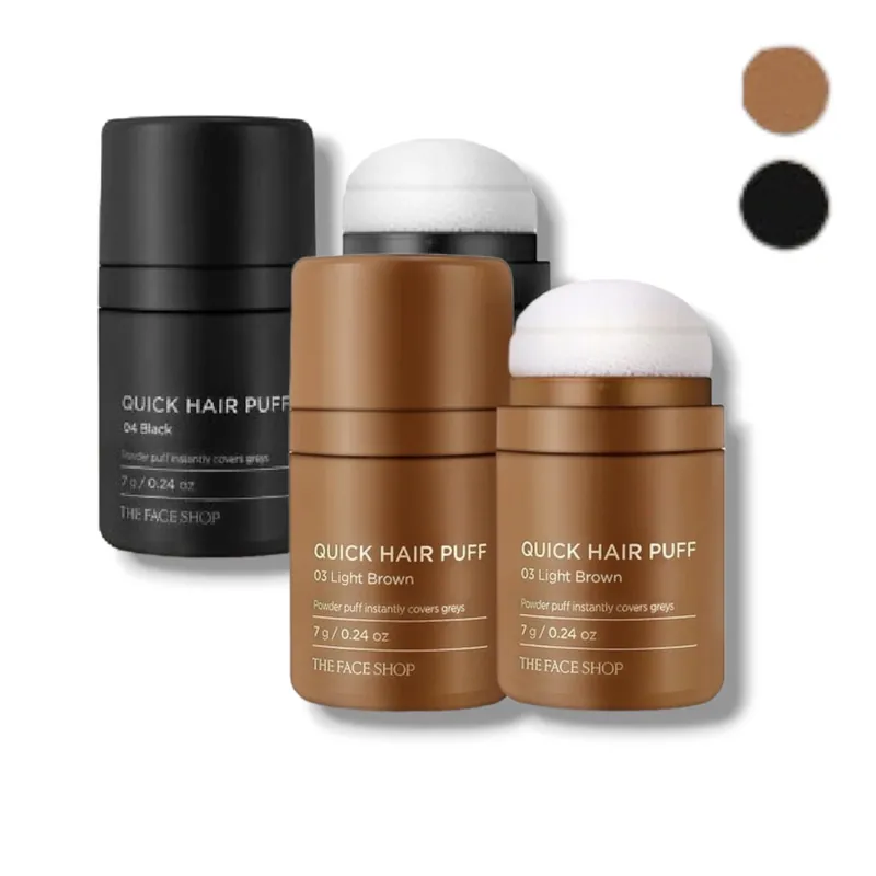THE FACE SHOP Barevný pudr na vlasy Quick Hair Puff Super Cena