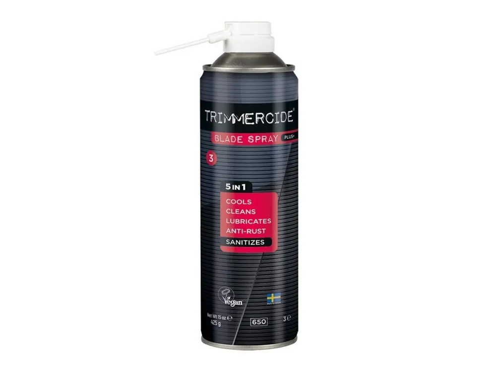 Sprej na čištění strojků TRIMMERCIDE 5in1 Blade spray Plus+ 425 g Originální