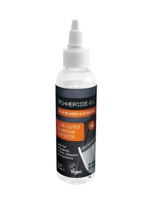 Mazací olej na ostří strojků a nůžek TRIMMERCIDE Oil for blades & scissors 150 ml Akce