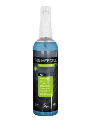 Multifunkční sprej na čepele kadeřnických strojků TRIMMERCIDE 7in1 Blade care spray 500 ml Koupit Online