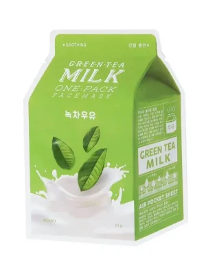 A'PIEU Plátýnková maska Green Tea Milk One-Pack Poslední Šance