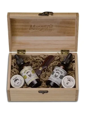 Nejprodávanější Kompletní dárková krabička pro vousáče MORGANS Full beard care gift box